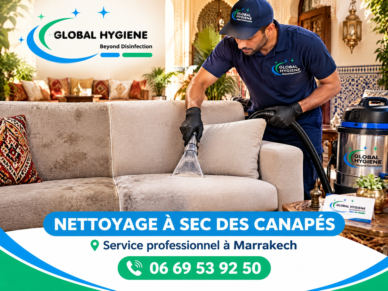 nettoyage canapé Marrakech